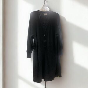 Woman's Button up knit sweater dress size 2x